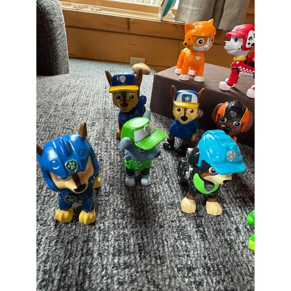 Paw Patrol Action Figure Lot Of 18 Various Characters Multicolor Plastic Kids Co - Picture 7 of 8